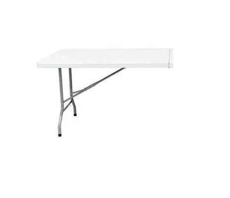 Outdoor Popular HDPE Plastic Foldable Picnic Dining Table with Modern Design Style