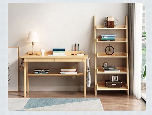Customized Wood Computer Desk with Eco-friendly Surface Material Durable