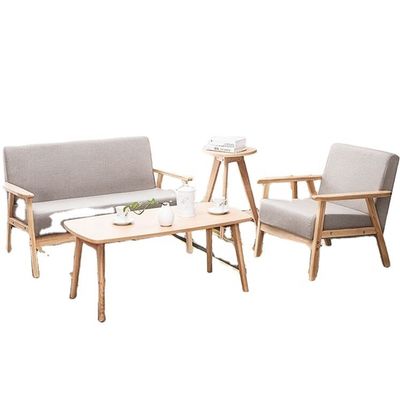 Wooden Sofa for Living Room Sectional Style and OEM Acceptance Included in Design