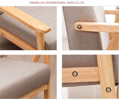 Wooden Sofa for Living Room Sectional Style and OEM Acceptance Included in Design