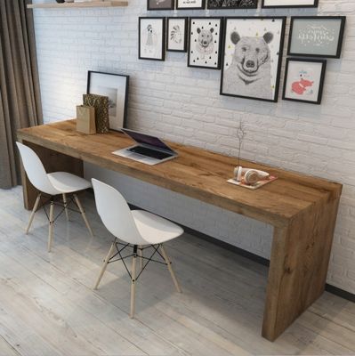 Modern Design Solid Wood Computer Desk and Conference Table for Collaborative Work