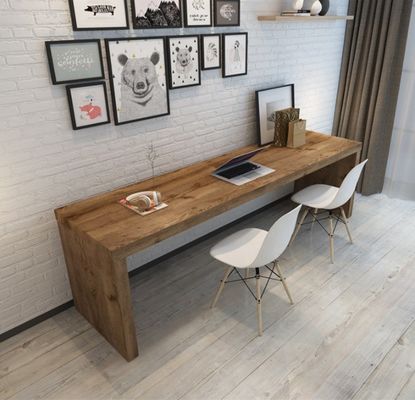 Modern Design Solid Wood Computer Desk and Conference Table for Collaborative Work