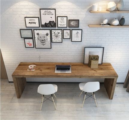 Modern Design Solid Wood Computer Desk and Conference Table for Collaborative Work