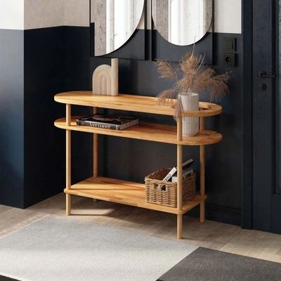 Specific CONSOLE TABLE Solid Wood Nature Table for Customization Home Entrance Bathroom Sofa Hallway