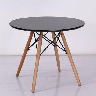 NO Folded Assurance Customized Practical Professional Square Dinning Table with Solid Wood Leg Coffee Table Mail Packing