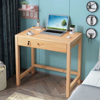 Modern Customized Color Solid Wood Home Office Furniture Table for Small Bedroom Study Desk