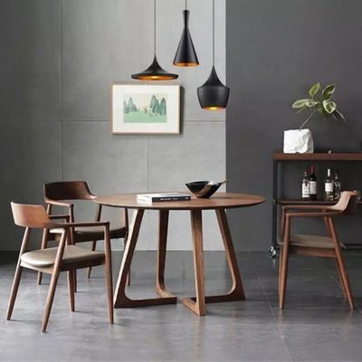 Modern Dining Room Furniture 2021 Economy Wood Dinning Table with Customized Practical Design and Features