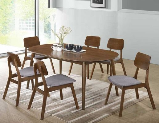 Professional Wooden Dinning Table Sets with Multiple Functions Solid Wood Material 90*180cm Siz