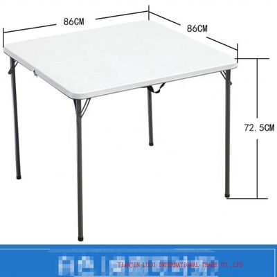 Mail Packing Y Kitchen Garden Outdoor White Plastic Folding Tables and Chairs for Weeding