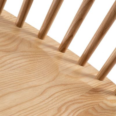 Modern Dinning Table and Chair Cover Set for Solid Wood Furniture in Natural or Ash Color