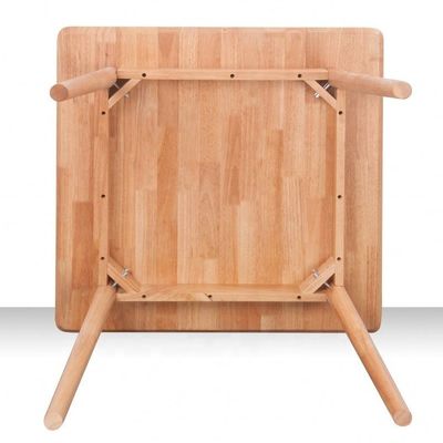 Modern Dinning Table and Chair Cover Set for Solid Wood Furniture in Natural or Ash Color