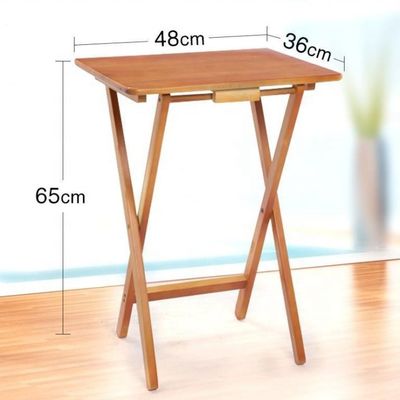 Solid Wood Folding Table Portable and Lightweight for Easy Transport