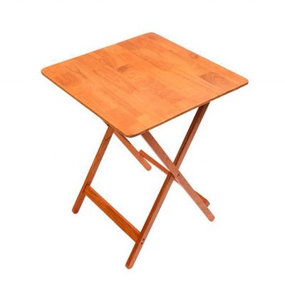 Solid Wood Folding Table Portable and Lightweight for Easy Transport