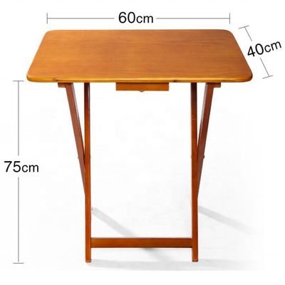 Solid Wood Folding Table Portable and Lightweight for Easy Transport