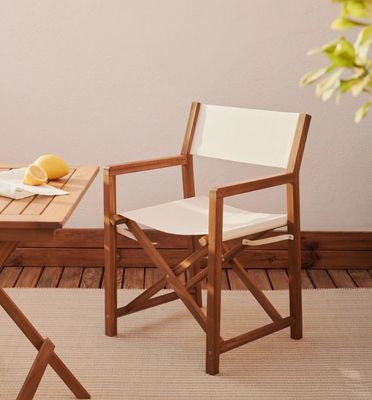Mail Packing Nordic Modern Outdoor Chair with Solid Wood and Folding Design