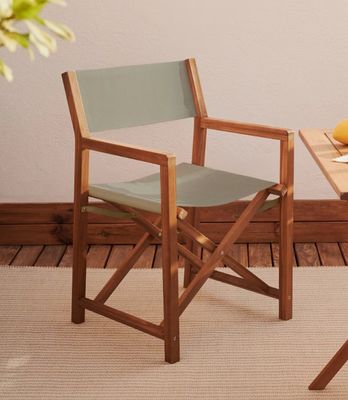 Mail Packing Nordic Modern Outdoor Chair with Solid Wood and Folding Design
