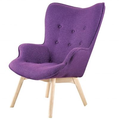 General Mail Packing Home Furniture Customized Practical Economy Leisure Livingroom Chair with Wood Leg Study Chair
