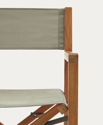 Mail Packing Nordic Modern Outdoor Chair with Solid Wood and Folding Design