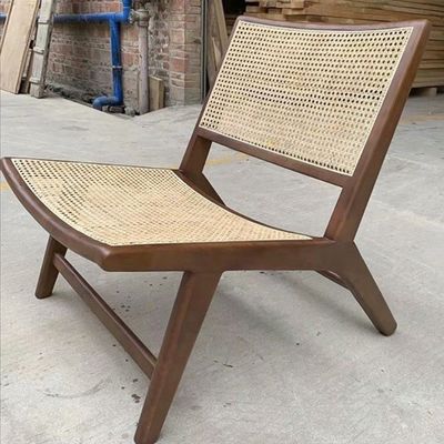 General Rattan Leisure Lounge Chair Brown Color Rattan Bedroom Furniture Lounge Modern Design for Outdoor Relaxation