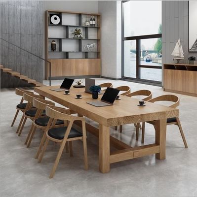Dining Room Furniture Nordic Art Solid Wood Dining Table/Restaurant Table with Modern Design Style