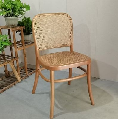 Home Furniture Wooden Rattan Dining Chair with Modern Design