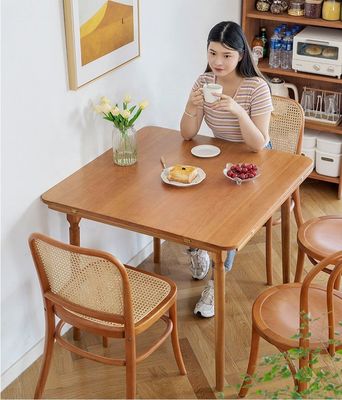 Home Furniture Wooden Rattan Dining Chair with Modern Design