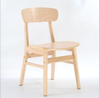 Classic Dining Room Furniture Collection Solid Wood Rubber Chairs Dining Chairs with Modern Design