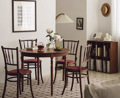 Dining Room Furniture Solid Wood Velvet Classical Wooden Luxury Used Antique Modern Chairs for Weddings and Special Events