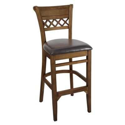 Modern Solid Wood High Back Dining Chair Blend of Style and Comfort