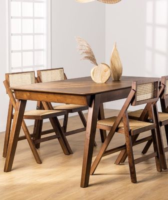 Modern Wood Chair Natural Rattan Solid Wood Folding Chair For Events With And Mail Packing Y