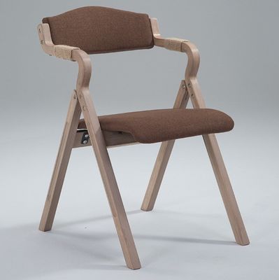 Durable and Stylish Nordic Folding Wood Restaurant Dining Chairs in Northeast Ash with Weight Limit of 150K