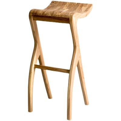 High Chair Counter Bar Stools Bar Chair Solid Wood Stool  L-59
