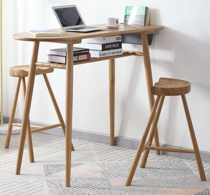 Modern High Chair Design Solid Wood Bar Stool for Pub  L-62