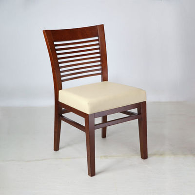 Nordic Modern Design Black Teak Solid Wood Restaurant Furniture Antique Dining Chair