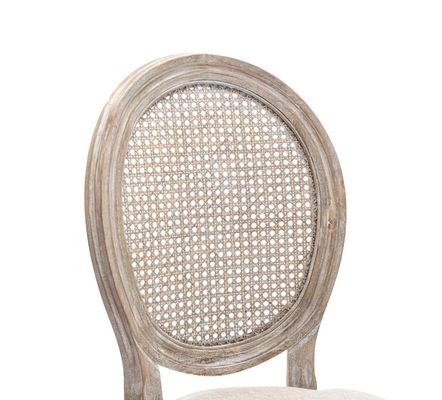 Hotel Furniture Classic Style Rattan Back Banquet Modern Nordic Chair 50pcs Upholstered Solid Wood Wedding Chair for Events