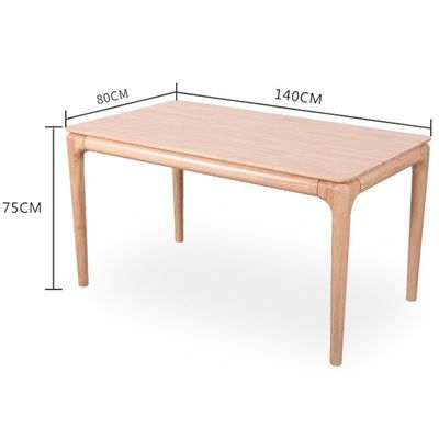 LL-A02 Nordic Modern Style Solid  Wood Dining Table Indoor