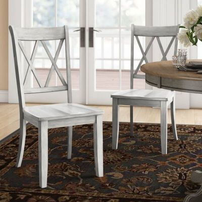 Solid Wood Dining Chair for Hotel and Restaurant Classic Cross Back Design Sturdy Construction
