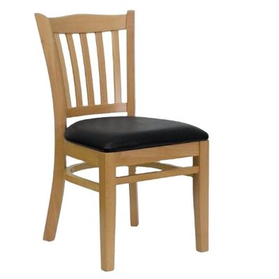 Specific Dining Chair Solid Wood Leather Chair for Home or Restaurant
