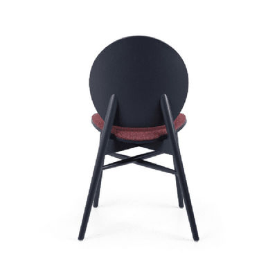 Multifunctional Nordic Light Luxury Wood Dining Chair for Home Cafe Hotel Multifunctional Design