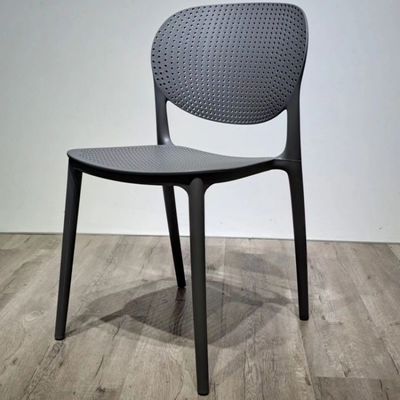 Food Court Dining Room Furniture Stackable Plastic PP Chair with Modern Design Style at Affordable