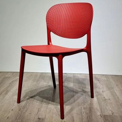 Food Court Dining Room Furniture Stackable Plastic PP Chair with Modern Design Style at Affordable
