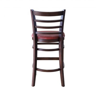 Bar Furniture Modern Solid Wood High Chair Wood Bar Chair for Restaurant Dining
