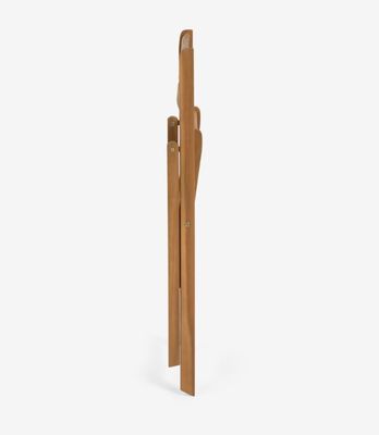 Sturdy Foldable Wood Chair for Nordic Design Hotel and Restaurant