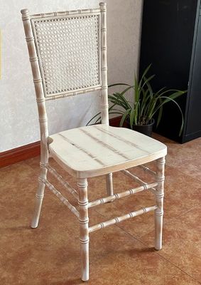 Natural Black Sturdy Dining Chair Nordic Design Modern Sample Solid Wood PU Leather for Wedding Room