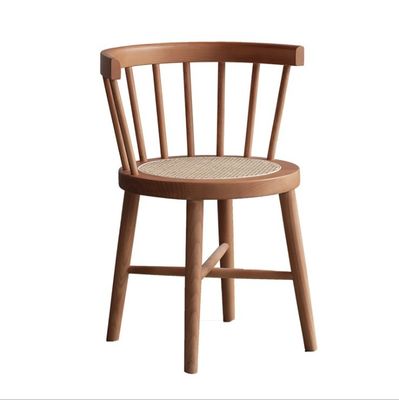 Solid Wood Dining Chair Nordic Good Design Antique Restaurant Furniture with Contemporary Style in 55cm*40cm*74cm