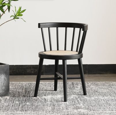 Solid Wood Dining Chair Nordic Good Design Antique Restaurant Furniture with Contemporary Style in 55cm*40cm*74cm