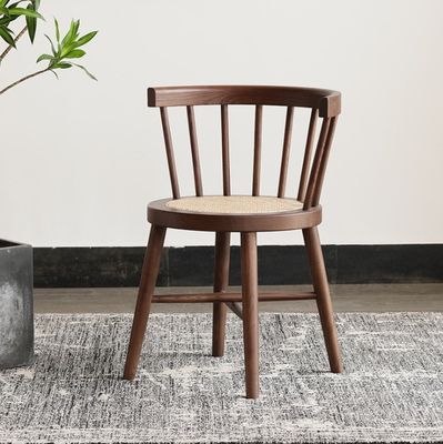 Solid Wood Dining Chair Nordic Good Design Antique Restaurant Furniture with Contemporary Style in 55cm*40cm*74cm