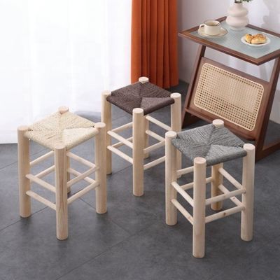 Modern Nordic Design Solid Wood Stool for Bar Furniture Promotion