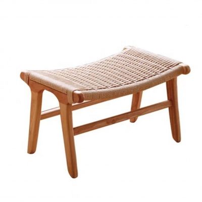 Wooden Ottoman Stool Perfect for Home Office Furniture and Customization Options