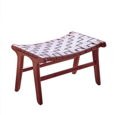 Wooden Ottoman Stool Perfect for Home Office Furniture and Customization Options